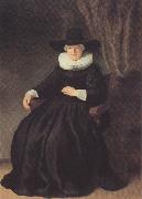 REMBRANDT Harmenszoon van Rijn portrait of Maria Bockenoolle (mk33) oil painting